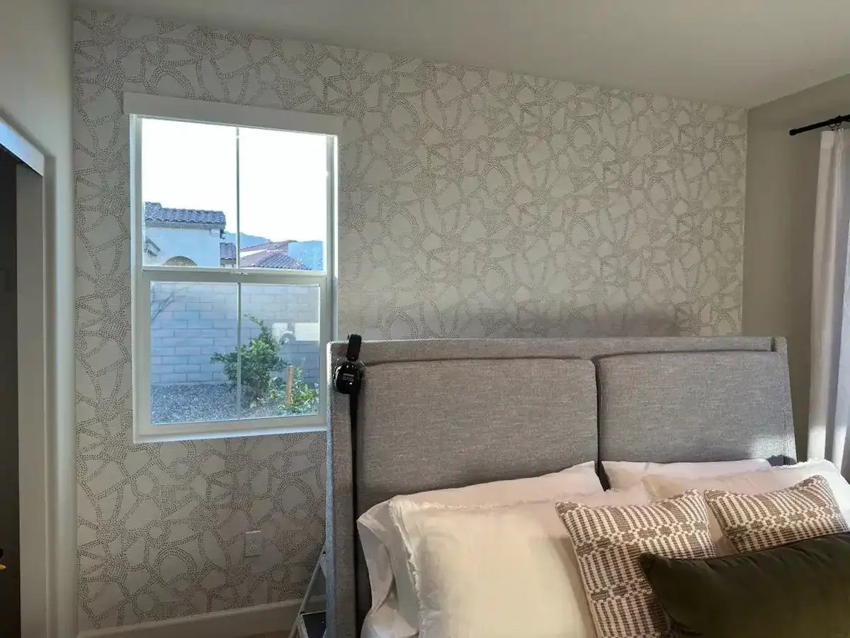 Designer printed wallpaper